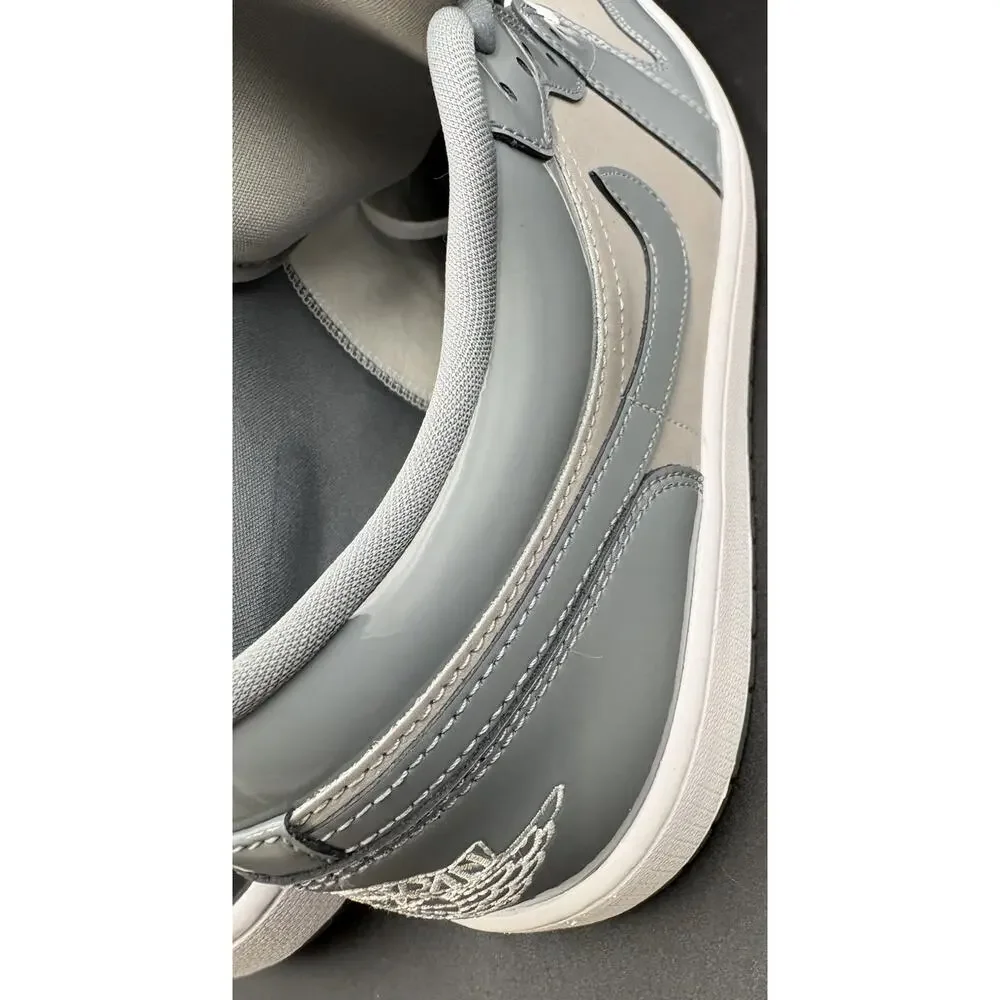 Air Jordan 1 Low SE Men's Sz 13 Medium Grey/Cool Grey-White